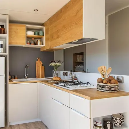 Mobil-home Confortable Avec Terrasse A Saint-jean-de-monts - Api-1-52-1117 营地