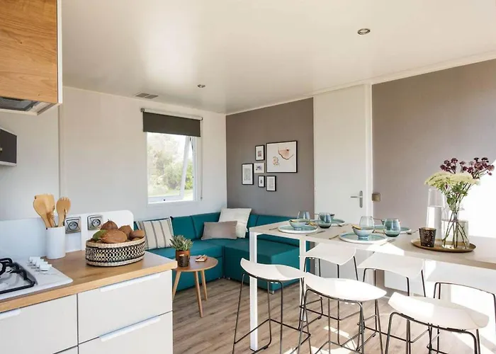 Mobil-home Confortable Avec Terrasse à Saint-jean-de-monts - Api-1-52-1117