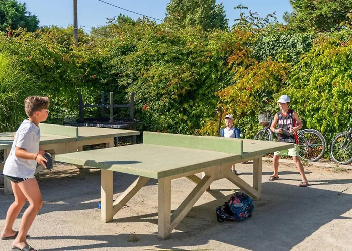 Mobil-home Confortable Avec Terrasse à Saint-jean-de-monts - Api-1-52-1117 Parque de Campismo